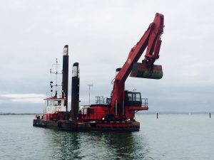 witton backhoe dredger