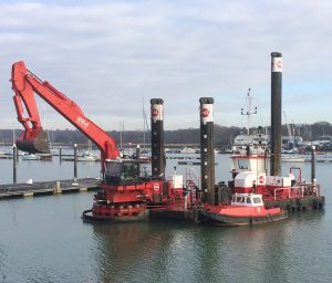 Witton backhoe dredger