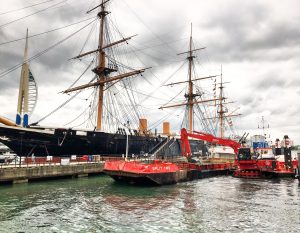Dredging in Portsmouth