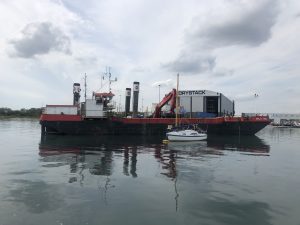 Dredging Trafalgar Wharf